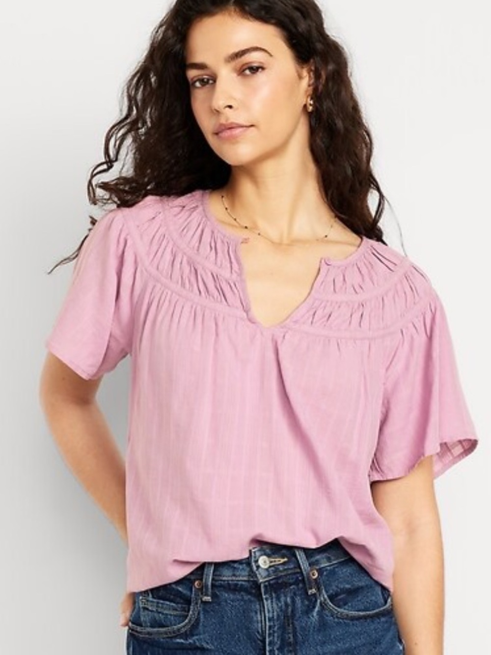 Old Navy Flutter Sleeve Top